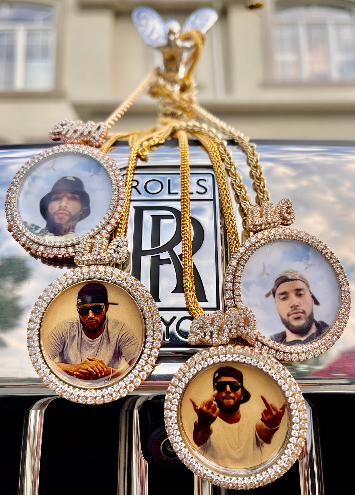 Custom photo pendants